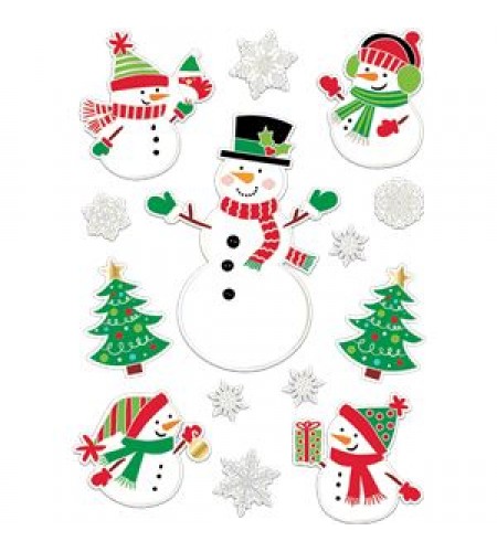 DECORAÇÕES BONECO DE NEVE JANELA